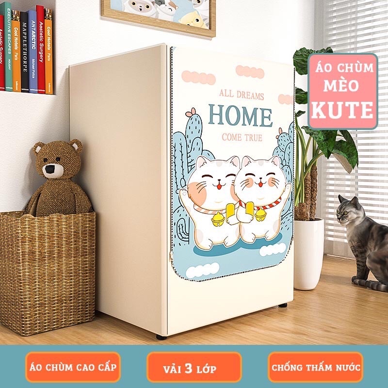 ⚡️3 lớp cao cấp⚡️Áo trùm máy giặt cao cấp lồng ngang- đứng