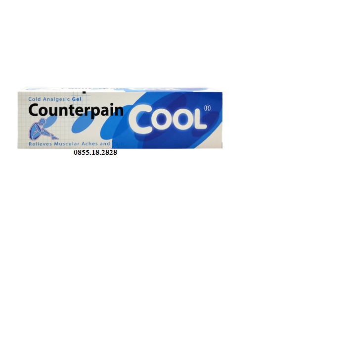 Gel Xoa Bóp Giảm Đau Counterpain, Counterpain Cool 60 gram