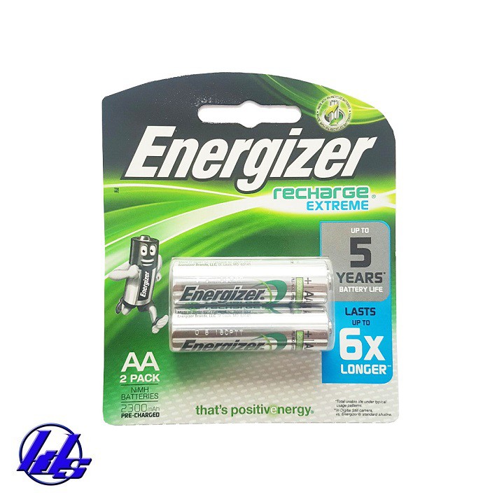 Combo bộ sạc pin AA, AAA BC-1010B kèm 2 pin sạc Energizer AA 2300mAh