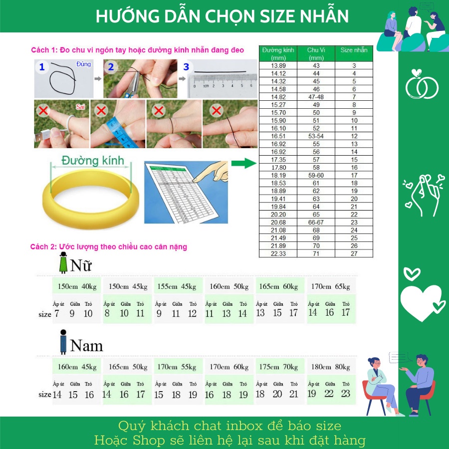 Nhẫn nữ bạc 925 HIMI đính đá đơn giản đẹp sang trọng NU089 BẠC HIỂU MINH