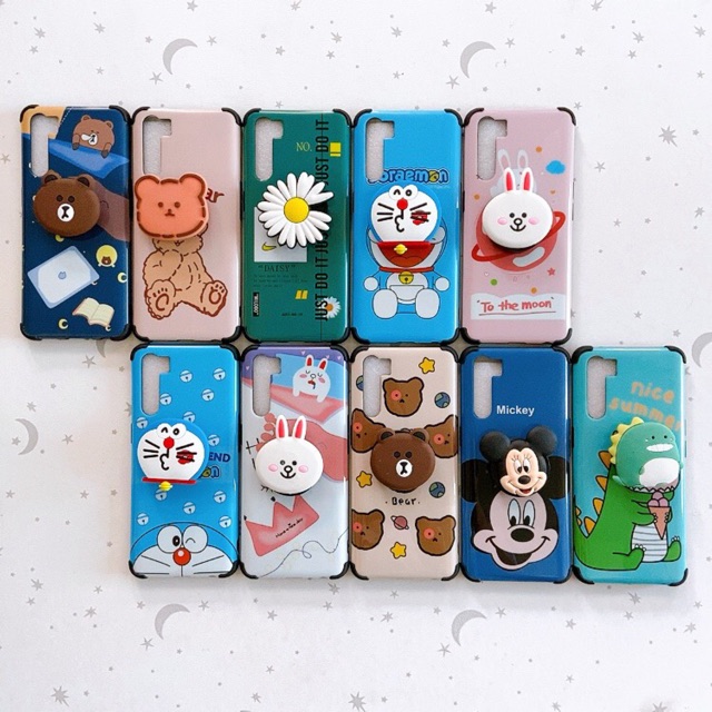 Ốp idm Hàn Quốc kèm pop Oppo A91/Reno3 siêu đẹp