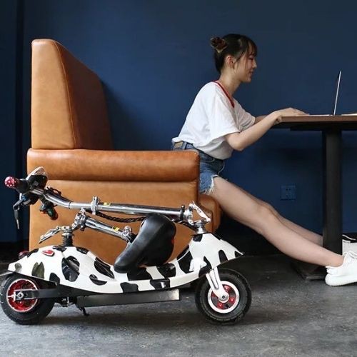 Xe Điện Mini E-Scooter Plus 8 inch - Xe có giảm xóc - BH 1 đổi 1 trong 12 tháng