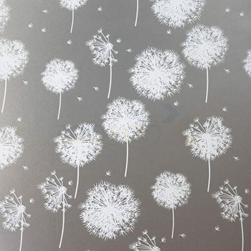 1 mét decal giấy dán kính hình hoa bồ công anh - khổ 45cm có keo sẵn | BigBuy360 - bigbuy360.vn