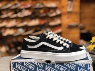 Giầy vans vaul đen lót da 11 ( full box + free ship )