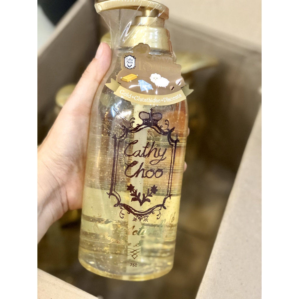 Sữa tắm Cathy Choo 24k Active Gold Thái Lan 750ml