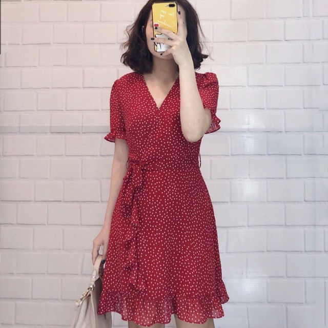 Đầm CPS vạt chéo sang chảnh