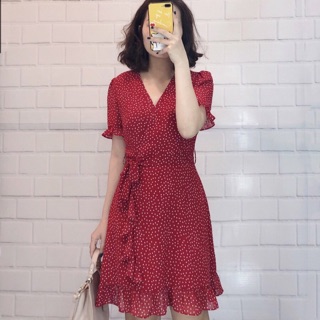 Đầm CPS vạt chéo sang chảnh