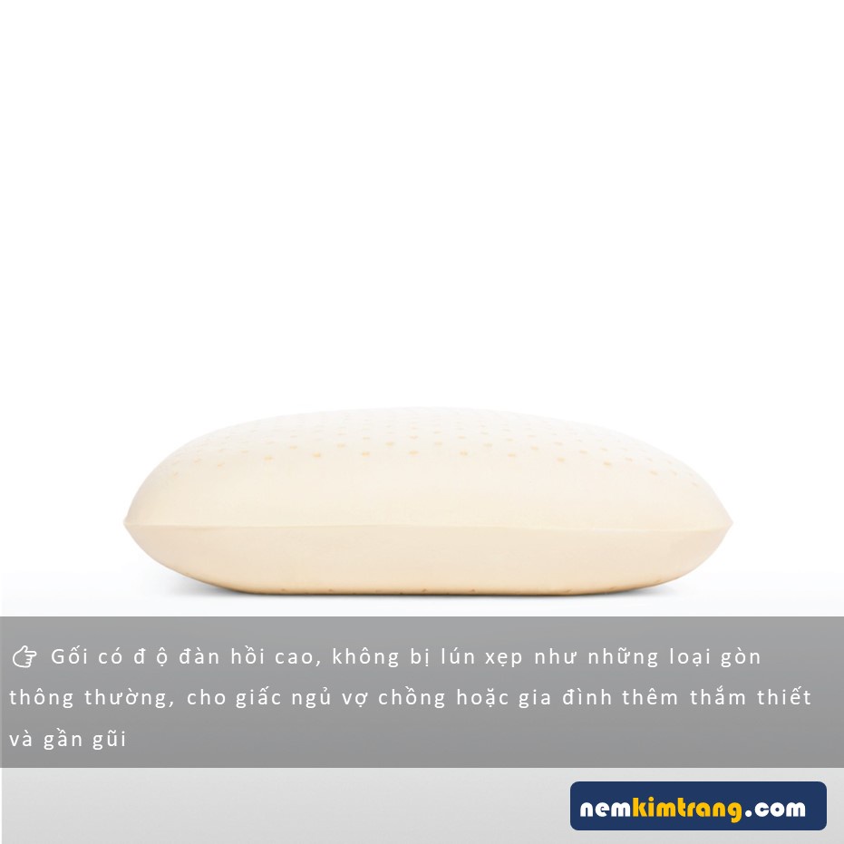 Gối Đôi Cao Su 45x130x13 cm Liên Á - ÊM ÁI, CHÍNH HÃNG