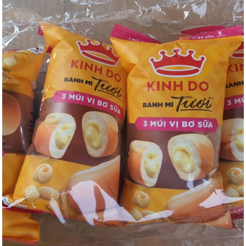 Bánh Mì Tươi Kinh Đô 3 Múi Bơ Sữa