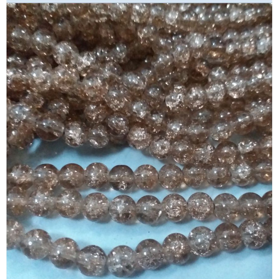 1 dây 55 viên đá tuyết 8ly đủ màu để chọn