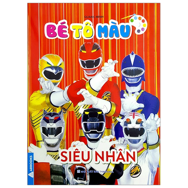 Sách - Bé Tô Màu Siêu Nhân