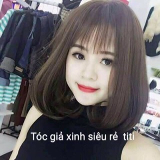 tóc giả nguyên đầu vic