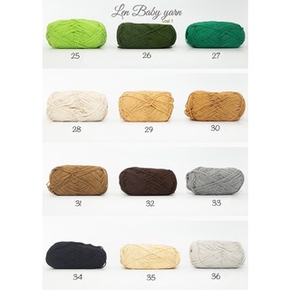 Len Baby Yarn loại 1 full màu (link 1)