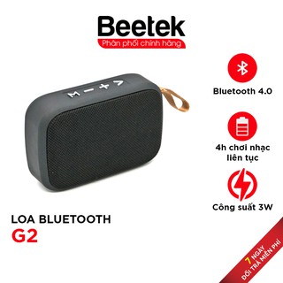 Loa Bluetooth Mini Cầm tay G2 Nghe nhạc,  m thanh hay, Cắm Thẻ nhớ, Giá rẻ