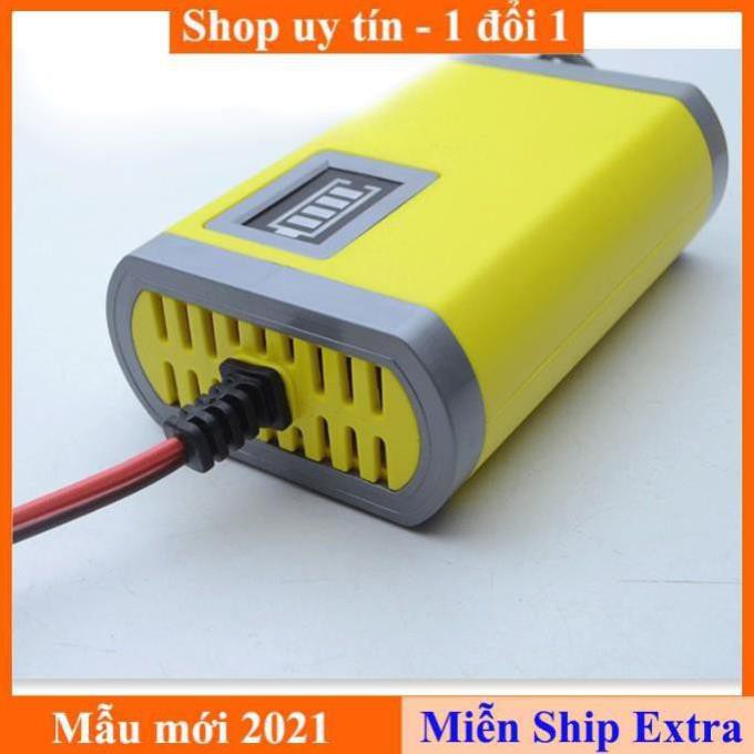 [ Xả kho tết] Bộ sạc acquy 12V-2A thông minh cao cấp -Bộ nạp ác quy tự ngắt Sạc Nhanh - Bảo hành uy tín