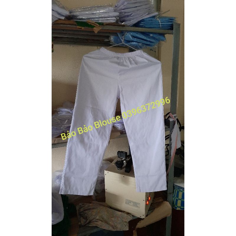 Quần blouse  y tế dành cho bác sĩ ,điều dưỡng ,y tá 2 loại vải thô, lon nhật