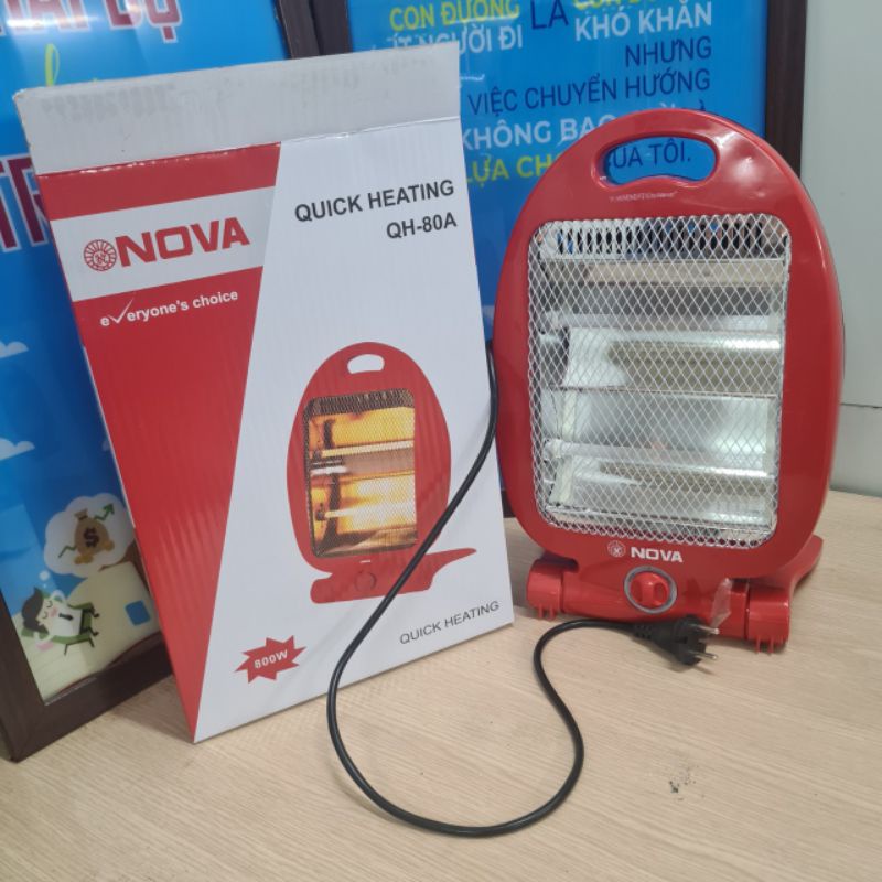 Quạt sưởi Nova 2 bóng 800W hàng loại 1