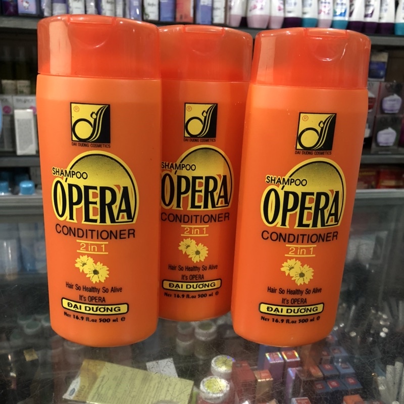 Dầu gội đầu Opera 2 trong 1 giảm gàu và rụng tóc 500ml