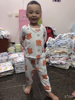 Cotton giấy dài tay cho bé