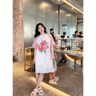 Váy Suông Tay Phối Màu 🐰🥕