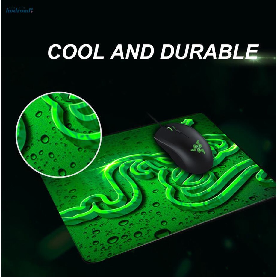 Razer Thickened Seaming Gaming Gaming Mouse Pad more comfortable and not easy to