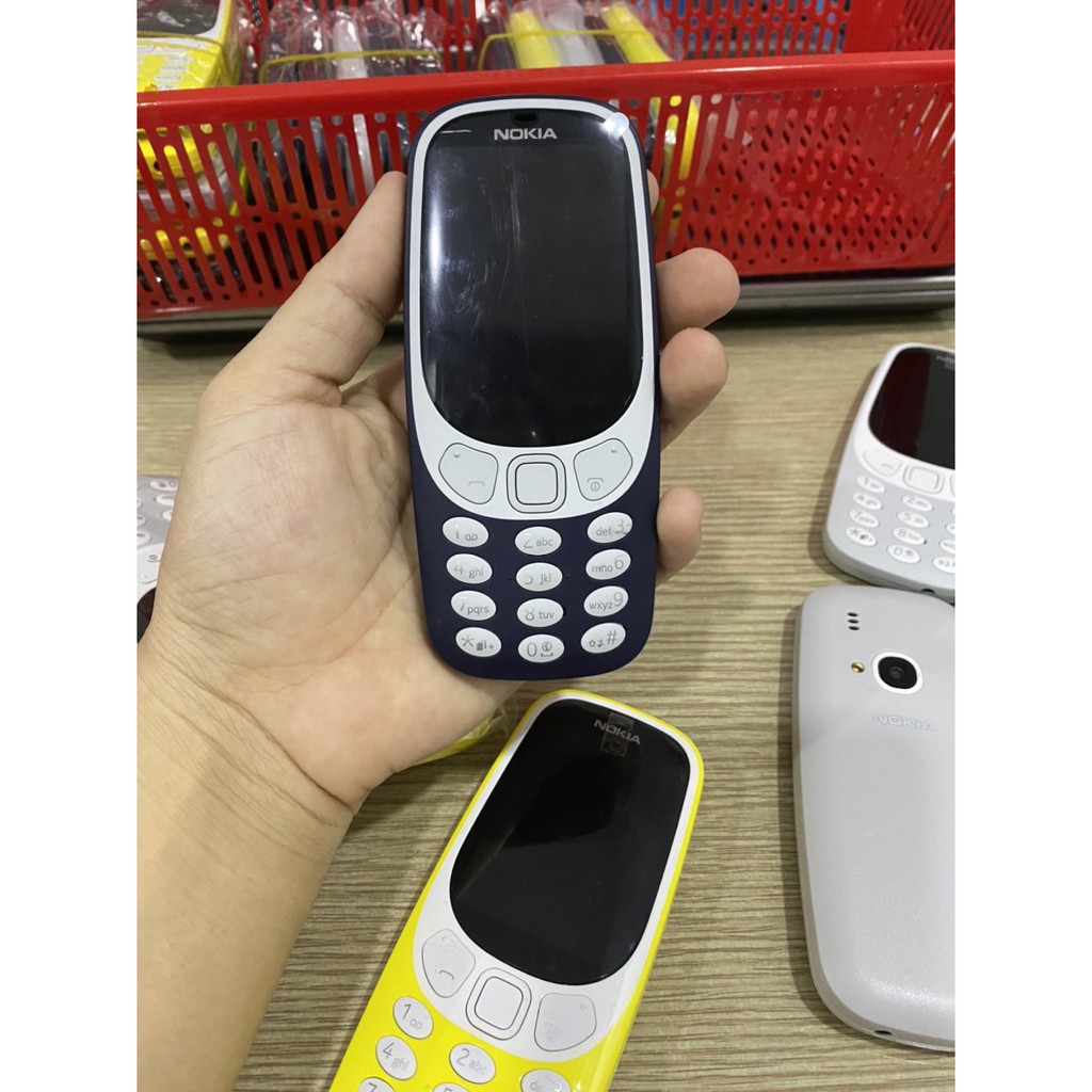 Điện thoại NOKIA 3310 Zin chính hãng 2 sim full phụ kiện. Pin Zin