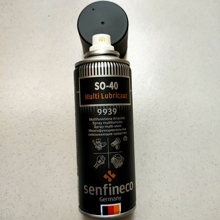 DẦU PHÁ RỈ SÉT, CHỐNG ẨM, CHỐNG OXY HÓA BỀ MẶT KIM LOẠI SO-40 Hiệu Senfineco 9939, 200ml