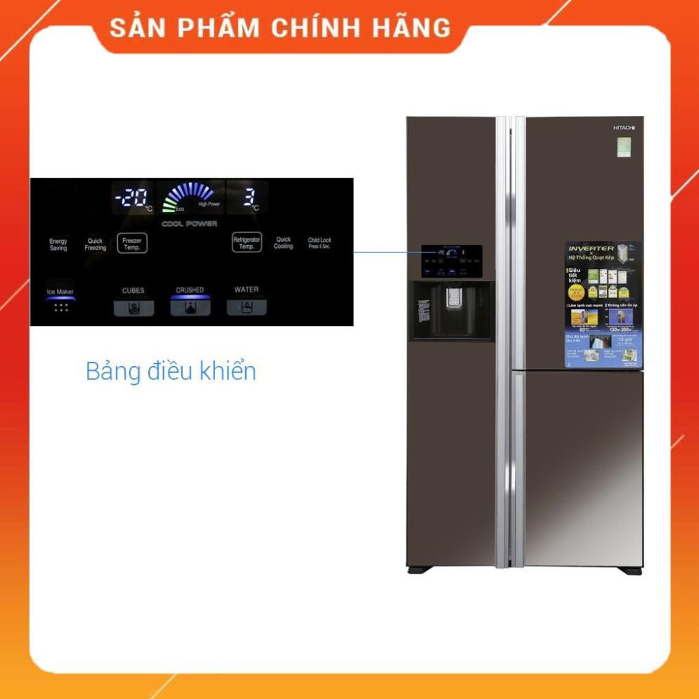 [ VẬN CHUYỂN MIỄN PHÍ KHU VỰC HÀ NỘI ] TỦ LẠNH HITACHI SBS Inverter 584L R-M700GPGV2X(MBW)