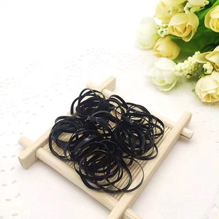 Set 100 Dây Thun Cột Tóc Nhiều Màu Thời Trang Cho Nữ
