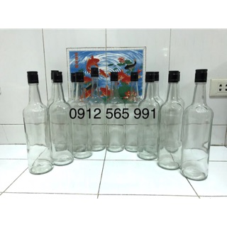 Chai Thuỷ Tinh Vodka 750ml