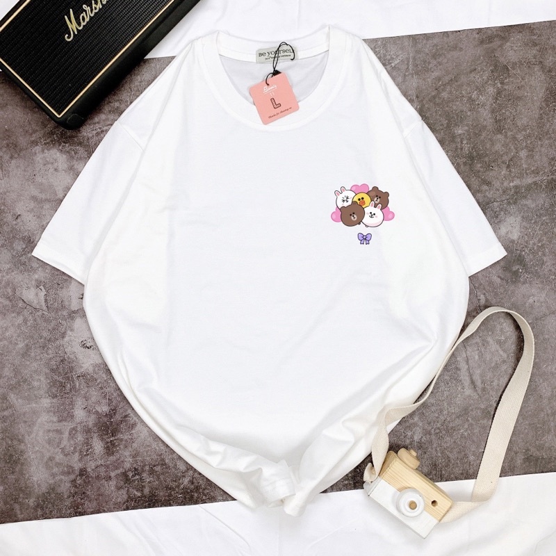 Áo Thun Line Friends Unisex Đủ Size M L XL XXL