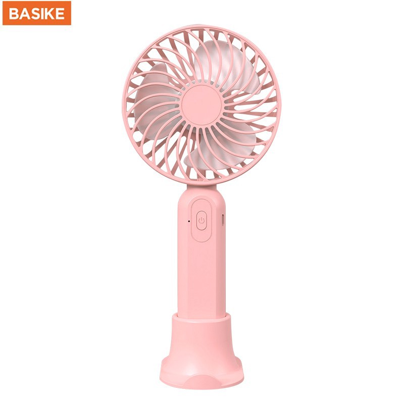 Quạt Cầm Tay BASIKE BSK-FA15 Thiết Kế Nhỏ Gọn Với 3 Mức Điều Chỉnh Tốc Độ Kèm Cáp Sạc bàn tính