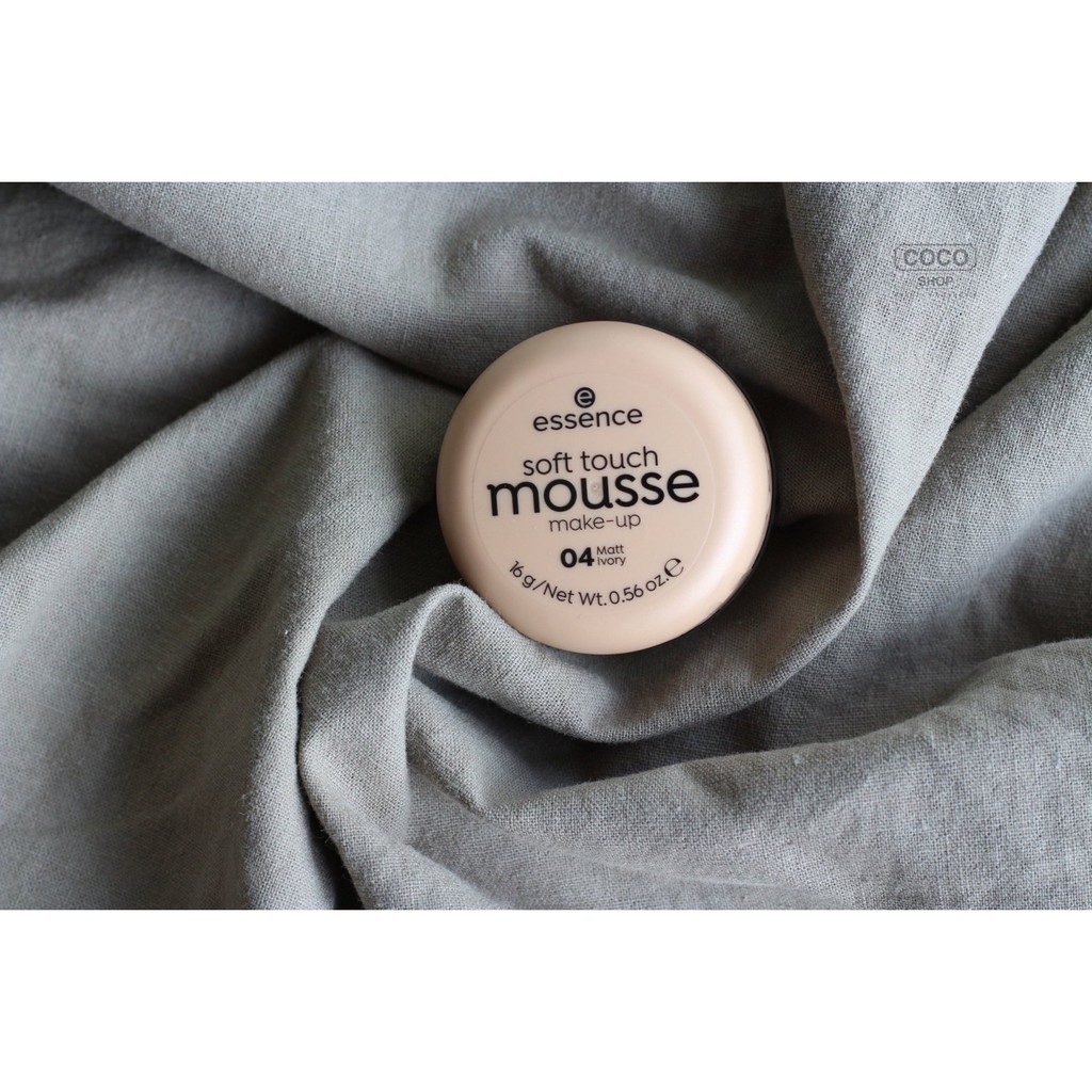 Phấn Tươi Essence Soft Touch Mousse 04 Matt Ivory 16 g Chính Hãng - Mẫu Mới 2020 | BigBuy360 - bigbuy360.vn
