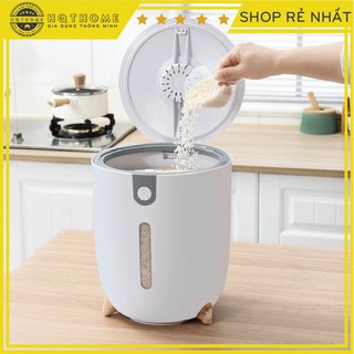 [SẢN PHẨM MỚI ]Thùng Đựng Gạo Thông Minh Cao Cấp Dung Tích 10kg Dành Cho Gia Đình 2-4 người
