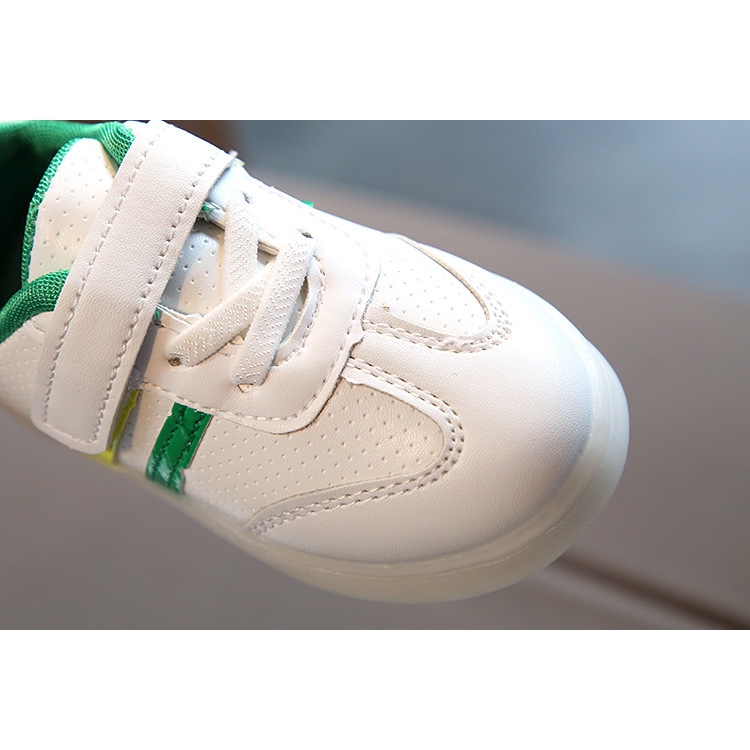 Giày Thể Thao Có Đèn LED Size 21-30 Phong Cách Hàn Quốc Cho Bé