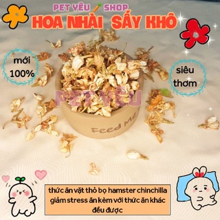 Bông cúc sấy khô thức ăn vặt thỏ giảm stress căng thẳng ở thỏ 🐰🐰😍