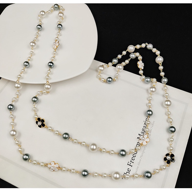 Vòng Cổ Chuỗi Hạt Ngọc Trai Giả Thời Trang Cho Nữ