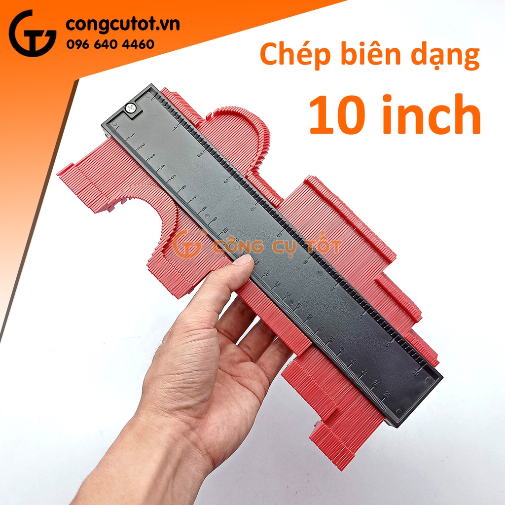 Thước sao chép hình dạng đo góc cạnh đường viền chép biên