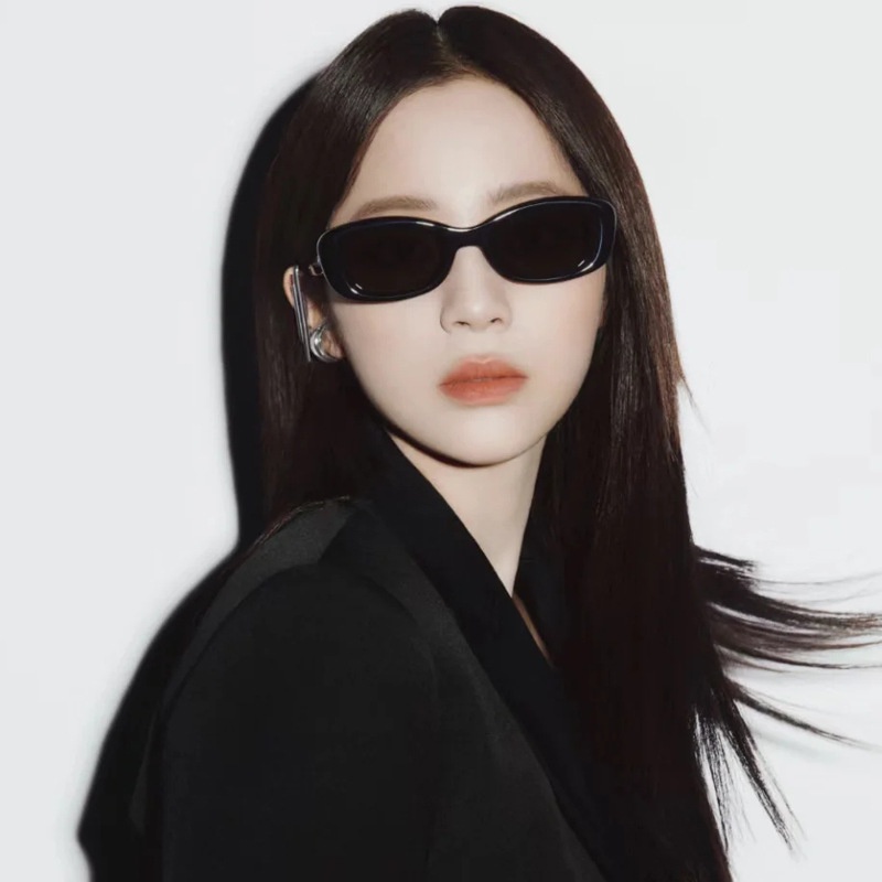 Kính Mát Gọng Oval Thời Trang Hip Hop Hàn Quốc Dành Cho Nữ