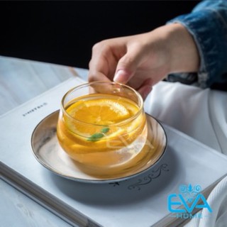 Ly Trà Thuỷ Tinh Chịu Nhiệt Có Quai Cầm 300 Ml M1463