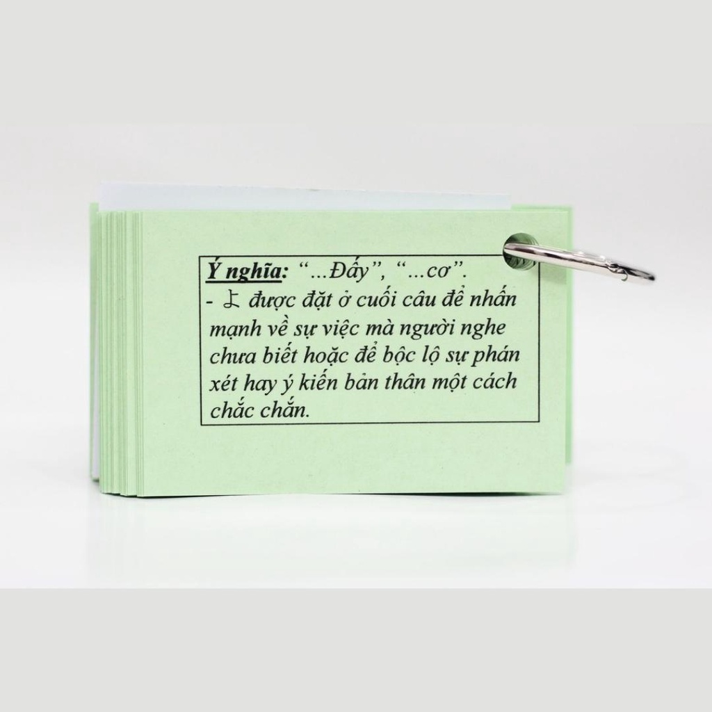 Thẻ Học Ngữ Pháp Tiếng Nhật Sơ Cấp N5 Tái Bản Mới Nhất - Flashcard Ngữ Pháp N5