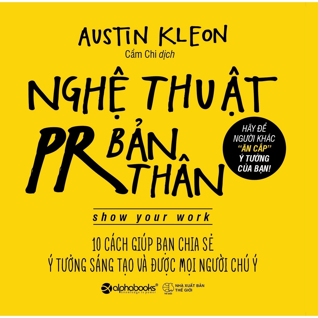 Sách - Nghệ Thuật Pr Bản Thân (Tái Bản 2018)