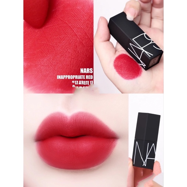 (bill Hàn) Date T01/25 - Son thỏi mini 1.6g Nars Lipstick Rouge a Levres