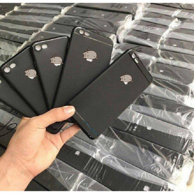 SALE SẬP SÀN - Ốp trơn đen mềm cho các dòng iphone 6/6s/6Plus/6sPlus/7/8/7Plus/8Plus