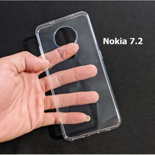 Ốp lưng dẻo cho Nokia 7.2 2019 silicon trong suốt