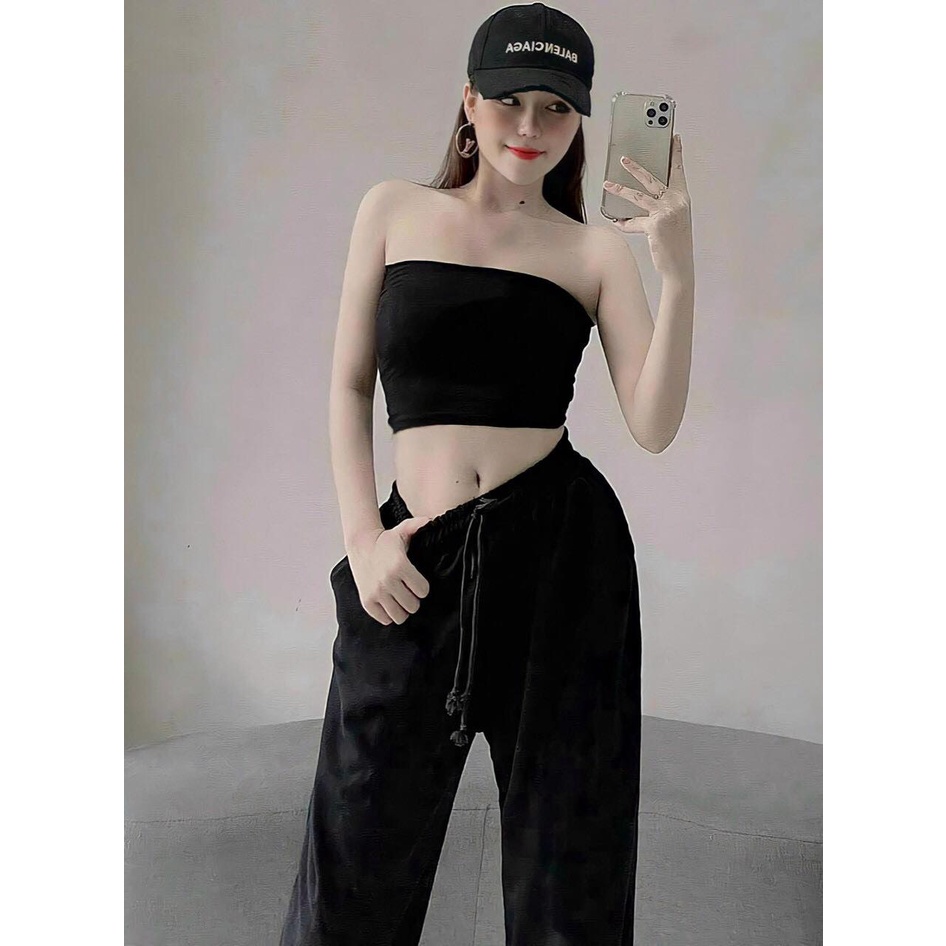 Áo Ống Croptop Thun Trơn