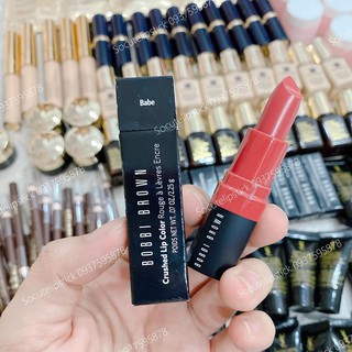 Son Bobbi Brown Crushed Lip Color Cranberry - Ruby - Babe Minisize Fullsize