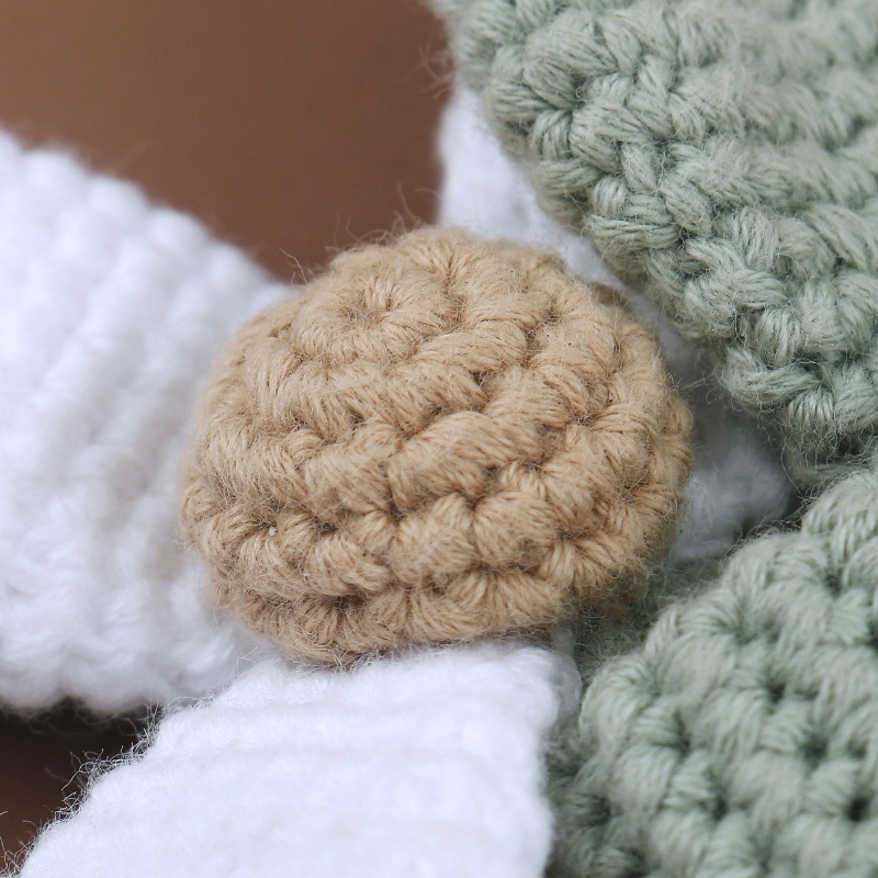 Đồ Chơi Vòng Lục Lạc Đan Móc An Toàn Cho Bé Sơ Sinh Mọc Răng DIY