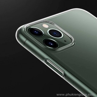 Ốp lưng iPhone 11/ 11 Pro/ 11 Pro Max hiệu Memumi slim Desingn ( Trong suốt )