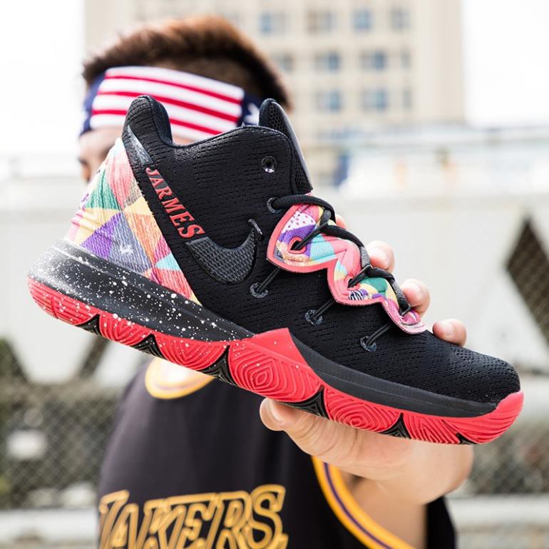 Bảo hành | Rẻ Nhất rồi | HOT Giày bóng rổ người lớn / trẻ em thiết kế cổ cao NBA Kyrie Irving 5 New 2020 New Nhẩt new